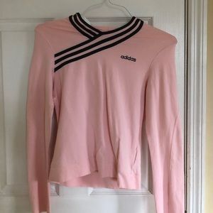Lightweight Pink Addidas hoodie